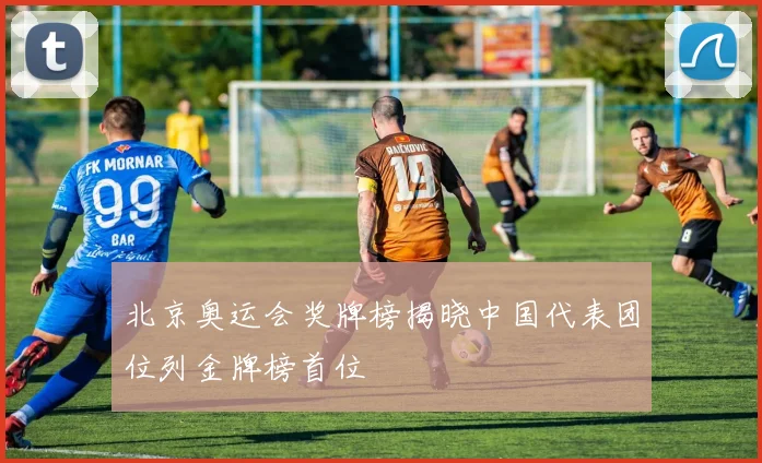 北京奥运会奖牌榜揭晓中国代表团位列金牌榜首位