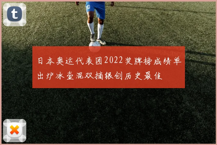 日本奥运代表团2022奖牌榜成绩单出炉冰壶混双摘银创历史最佳